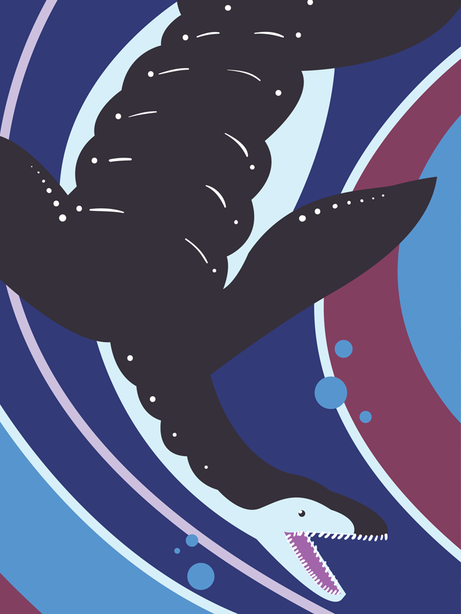 'Plesiosaur', digital, 2013